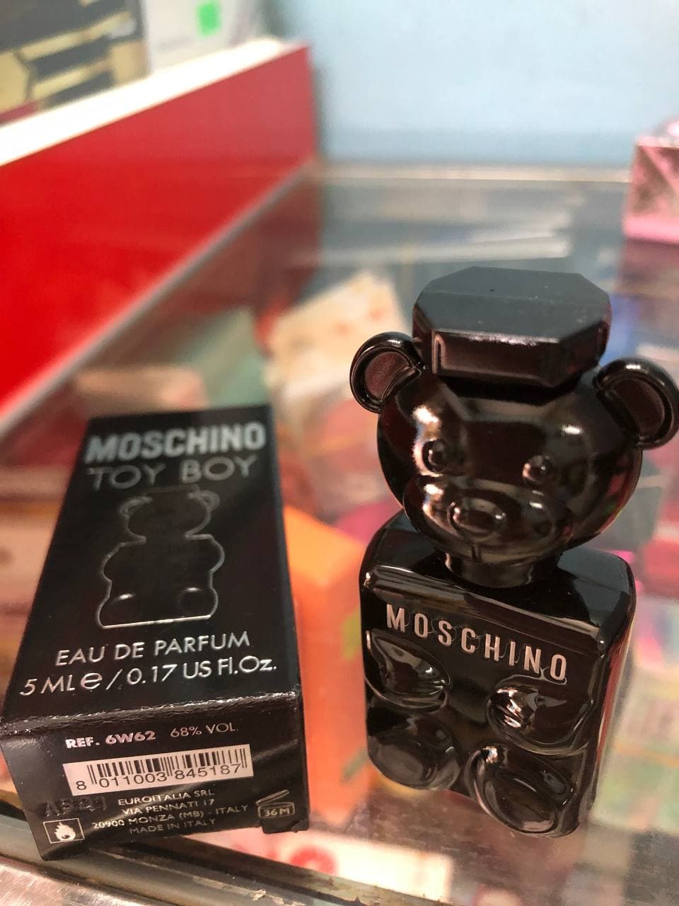 Thơm mini moschino gấu đen 5ml