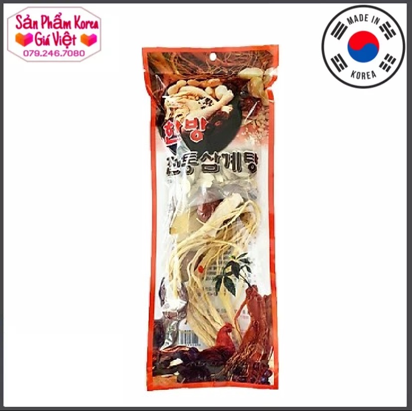 Gói Dược Thảo Rễ Hồng Sâm khô Korea 100g/gói (ngâm_rượu/hầm gà)