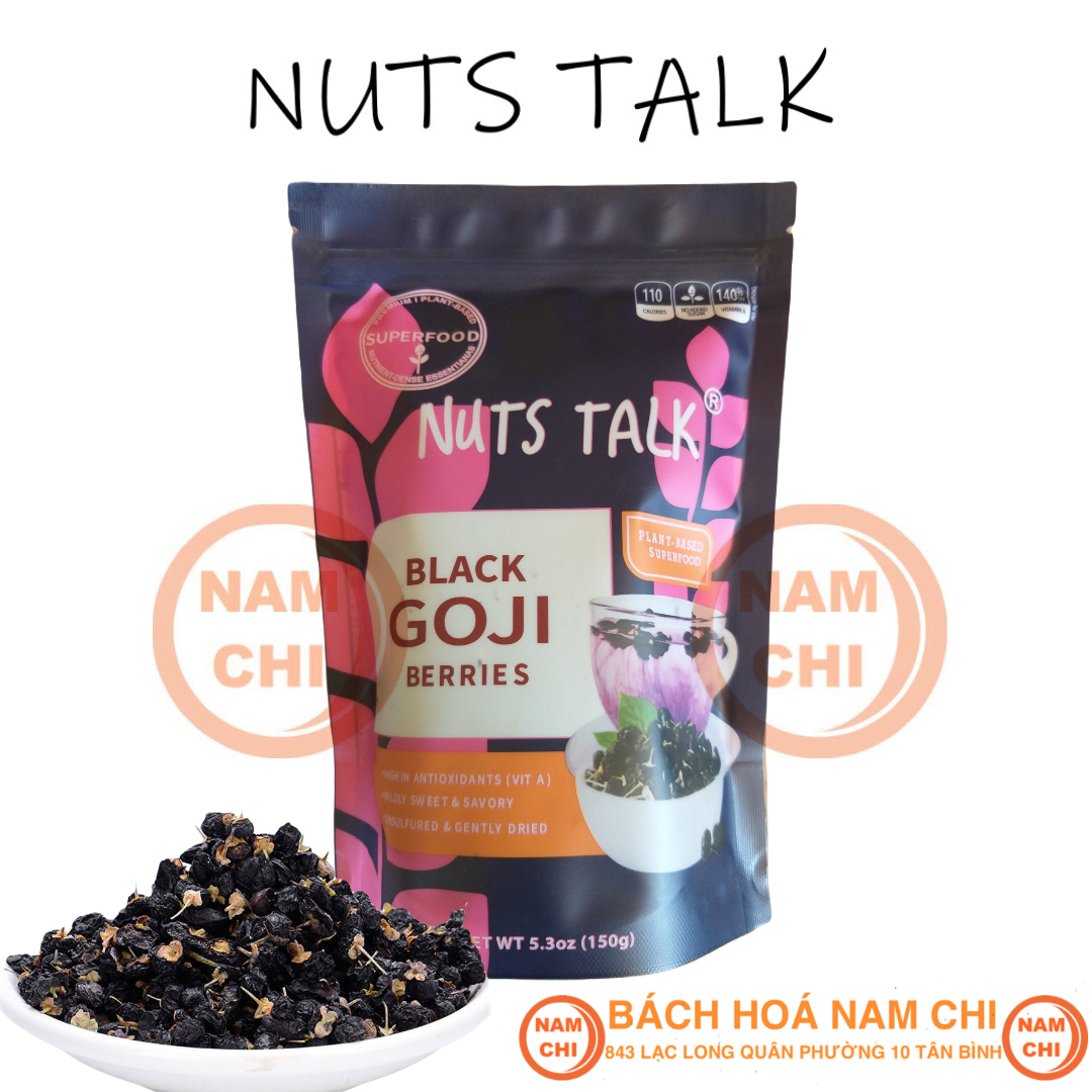 Hắc kỷ tử nuts talk black goji berries