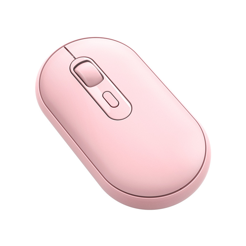 MC MS898 Portable Bluetooth Wireless Mouse Dual-mode Mute Mouse Smart Sleep Computer Notebook Laptop Tablet Office Work Universal Mouse
