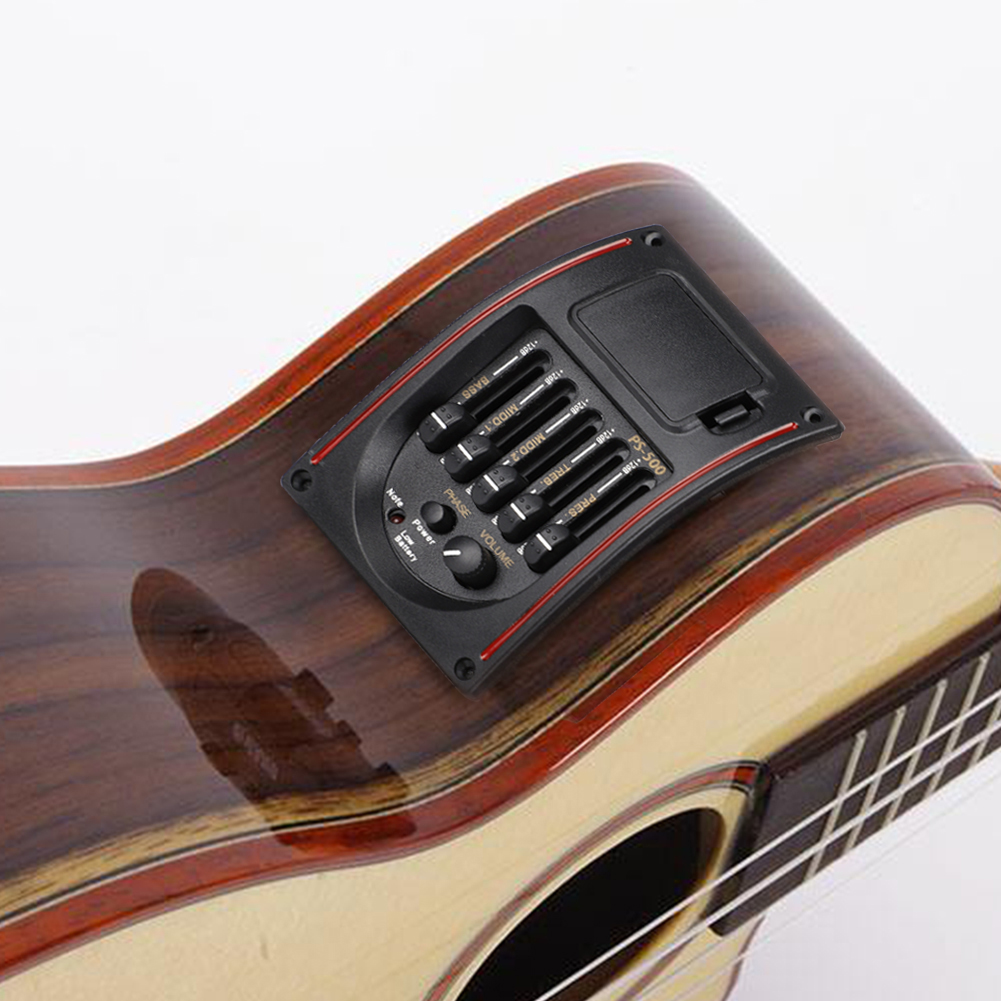 Guitar Pickup LCD Display Easy To Read for 5 Band Guitar Pickup