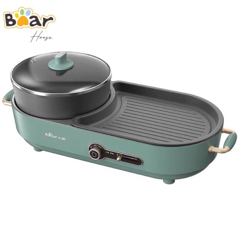 Bếp lẩu nướng đa năng, bếp lẩu điện có thể tháo rời BEAR DKL-C15L1 Bảo hành chính hãng 12 tháng