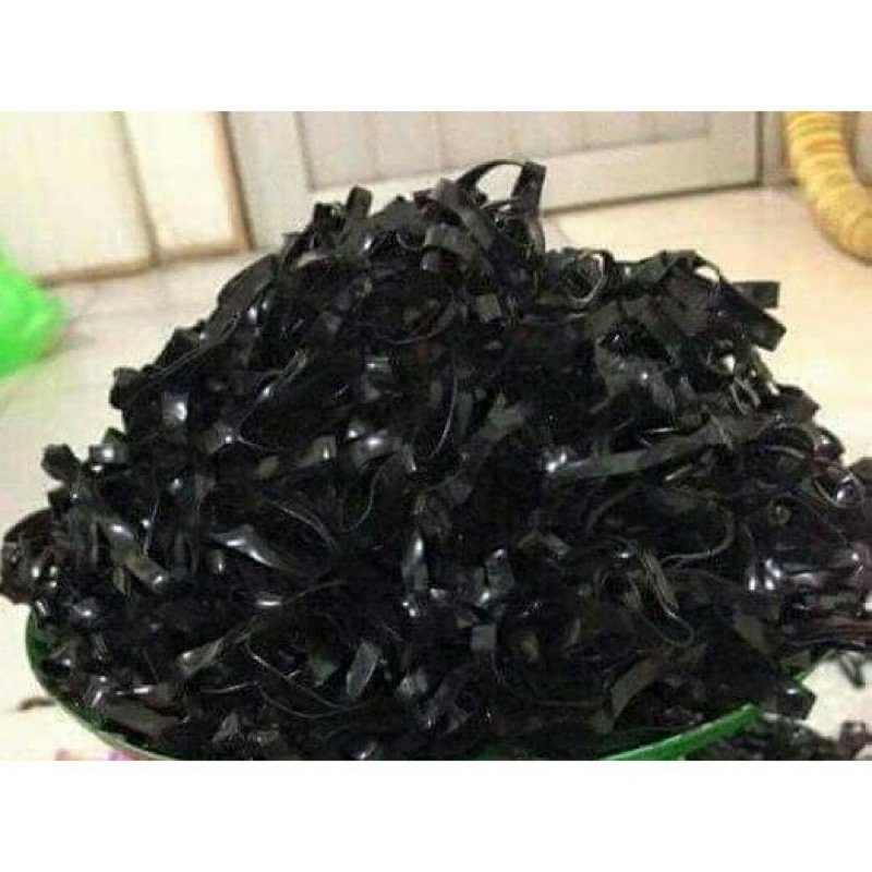 100 gram dây chun buộc tóc màu đen