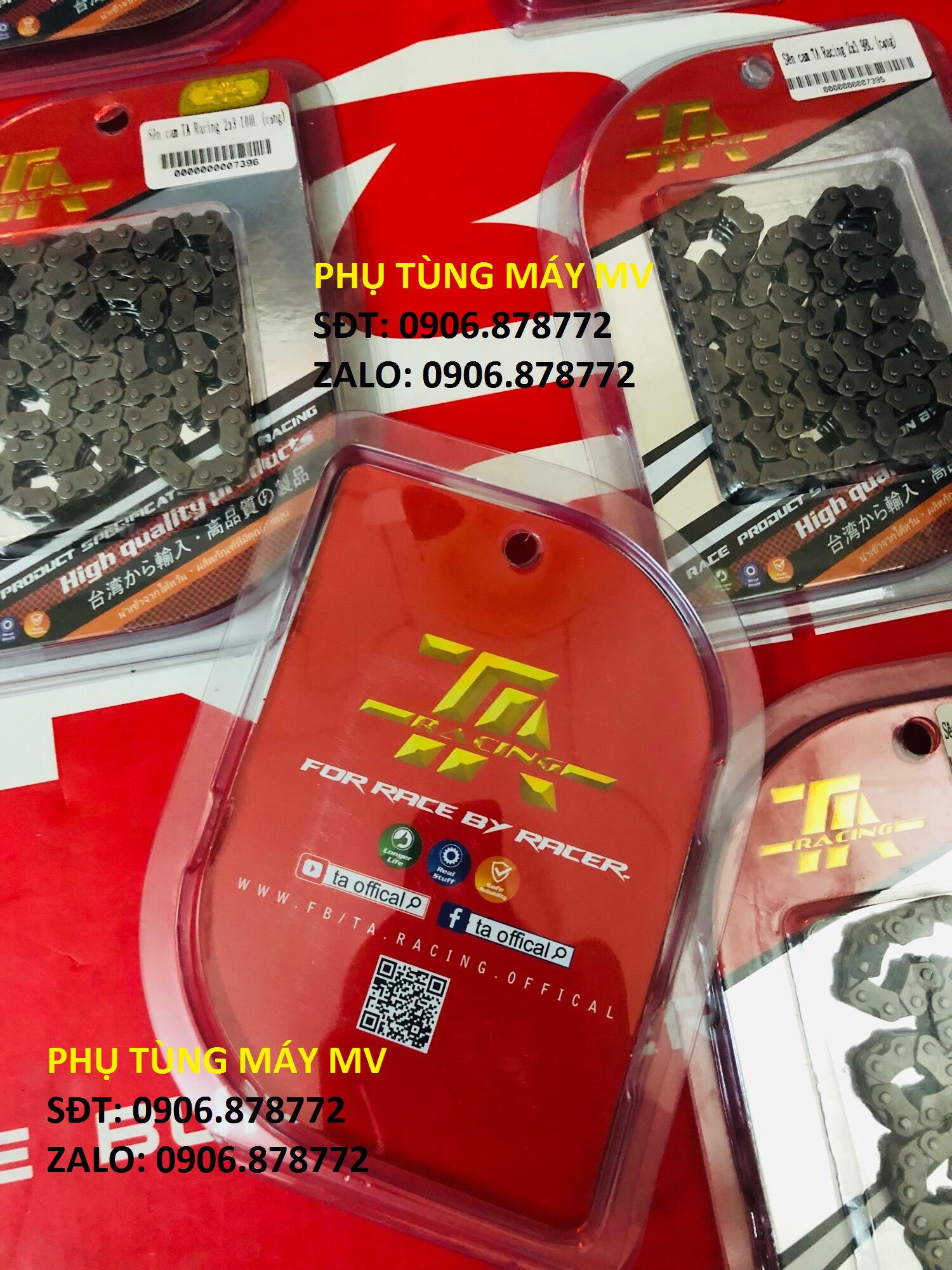 Sên cam dành cho Ex135/150. Đủ size. TA SPEED