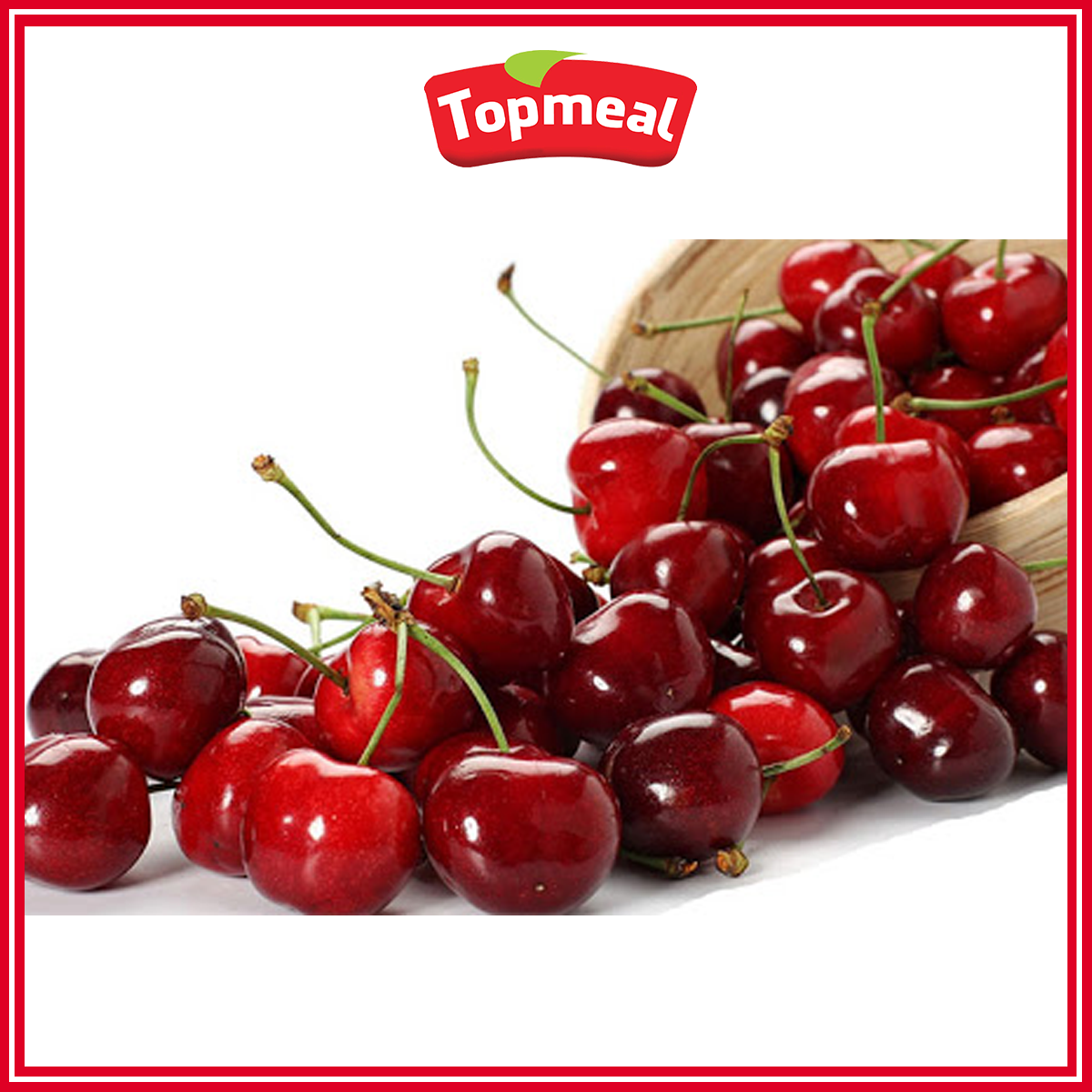 HCM - Cherry đỏ nhập khẩu (100 g) - [Giao nhanh TPHCM]