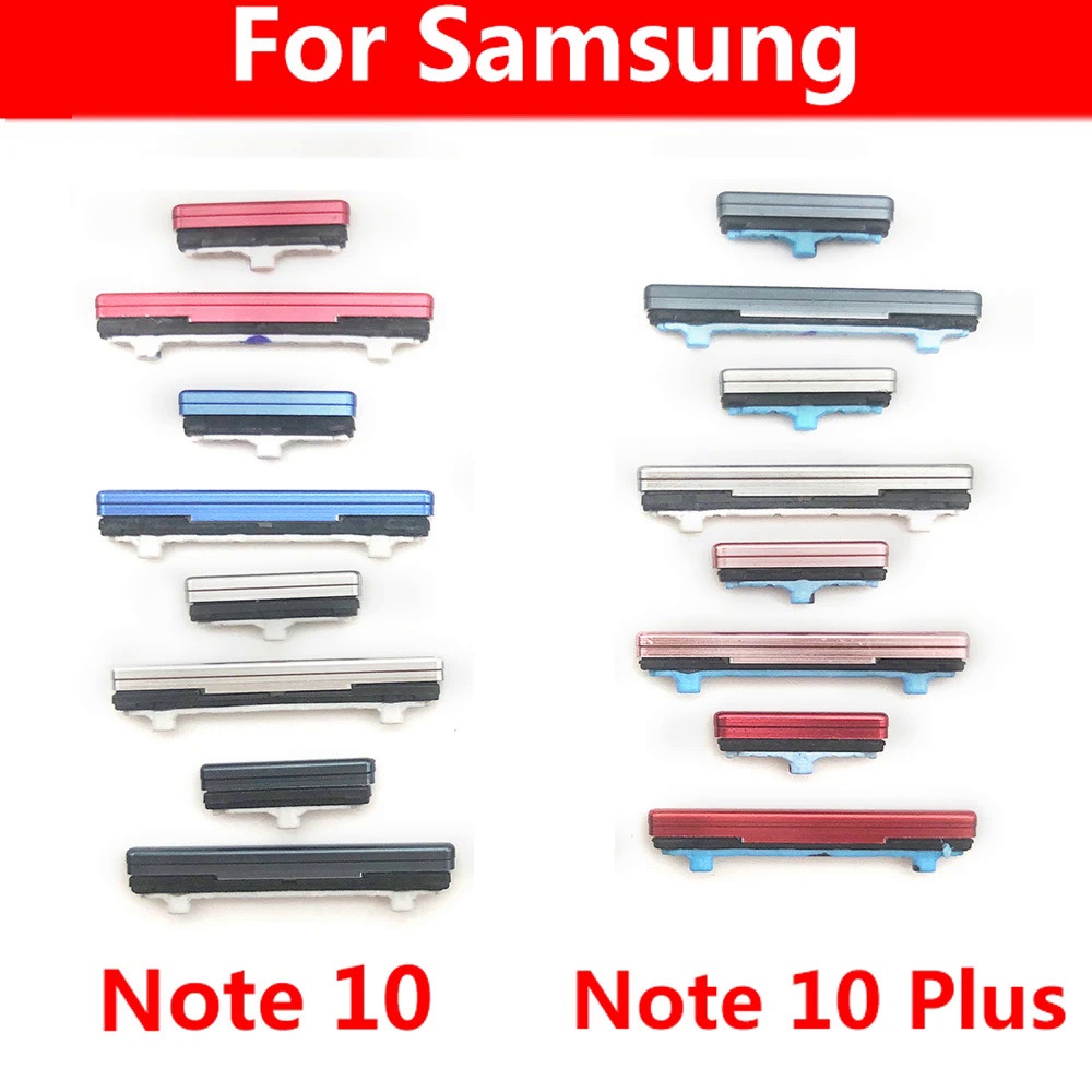 New For Samsung Galaxy Note 8 9 10 Plus Power Button + Volume Side Button Key Keys Buttons. 