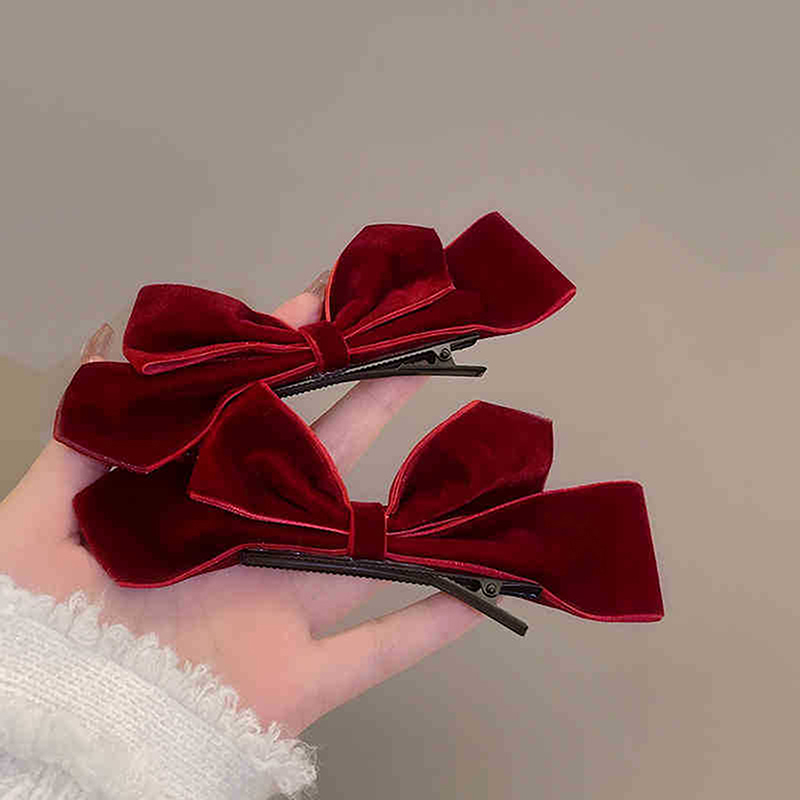 Black%20Red%20Velvet%20Bows%20Hairpin%20New%20Year%20Girls%20Headband%20Temperament%20Woman%20Hair%20Accessories%20Autumn%20Winter%20Bangs%20Clips%20Gift%202Pcs/lot%20CVFHHH%20-%20Image%204