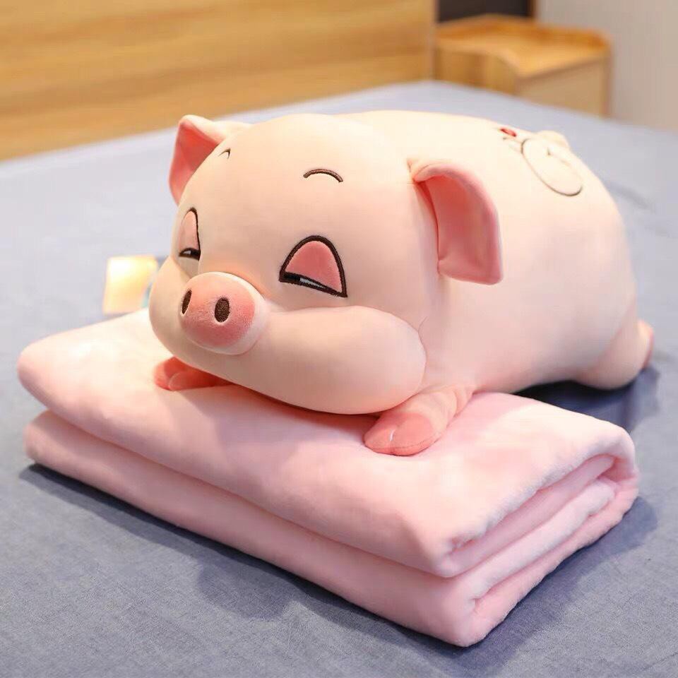 Heo Bông Mắt Ngủ Lim Dim Dễ Thương - Thingkids