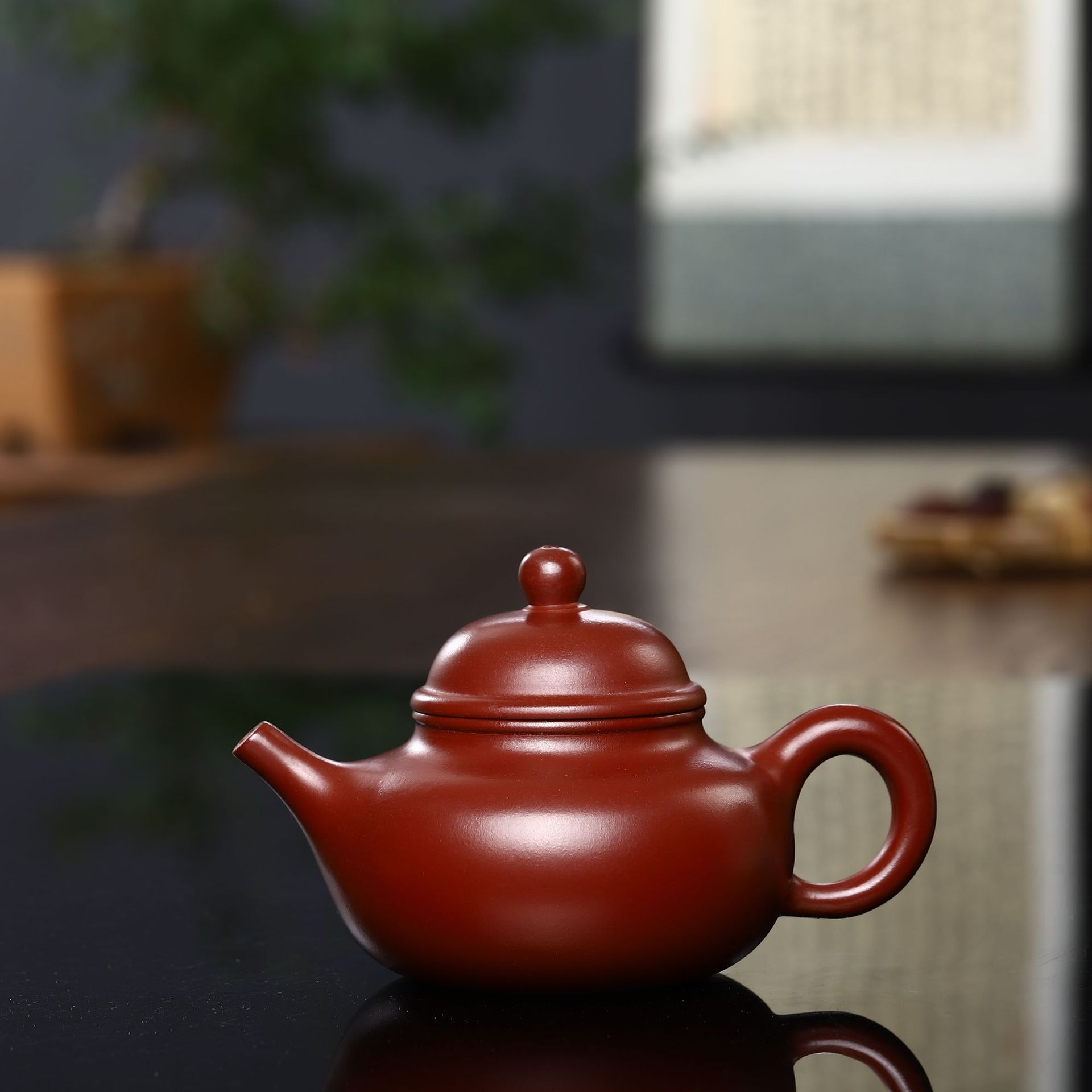 Bán lẻ và bán buôn ấm trà đất sét tím yixing quặng thô dahongpao rongtian ấm trà gia dụng làm quà tặng bộ ấm trà đất sét tím