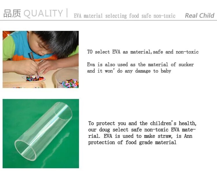 PUPUKOU Perler Fuse Bead Pegboard Square Shape Practical PE Clear Beads Templates Circle Puzzle Template For Hama Beads
