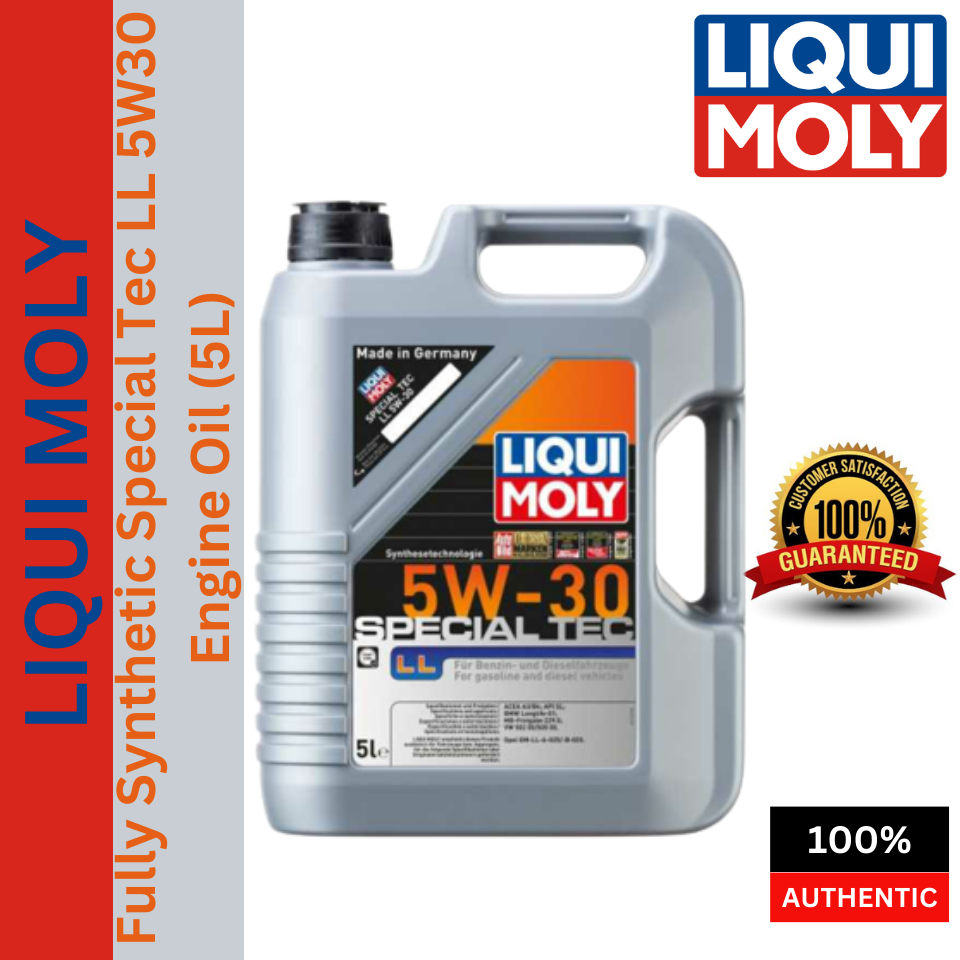 Liqui Moly MOTOR OIL Special Tec LL SAE 5W-30 5L Liter Full Synthetic