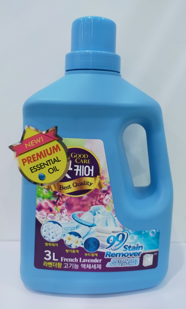 Nước giặt Good Care 3L (Hương hoa hồng, Lavender, Ngàn hoa)