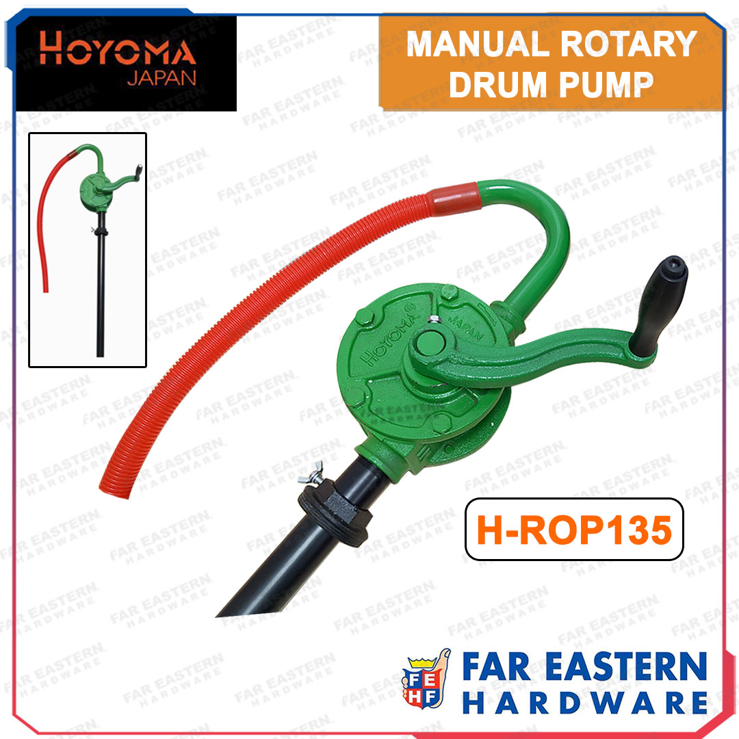 HOYOMA Manual Rotary Drum Pump HROP135 HYHT Lazada PH