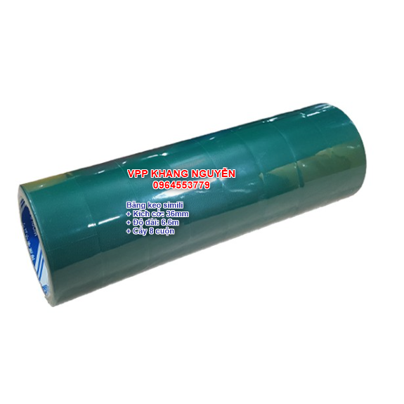 Băng Keo Simili (Khổ 36mm; Dài 6.6m; Cây 8 cuộn)