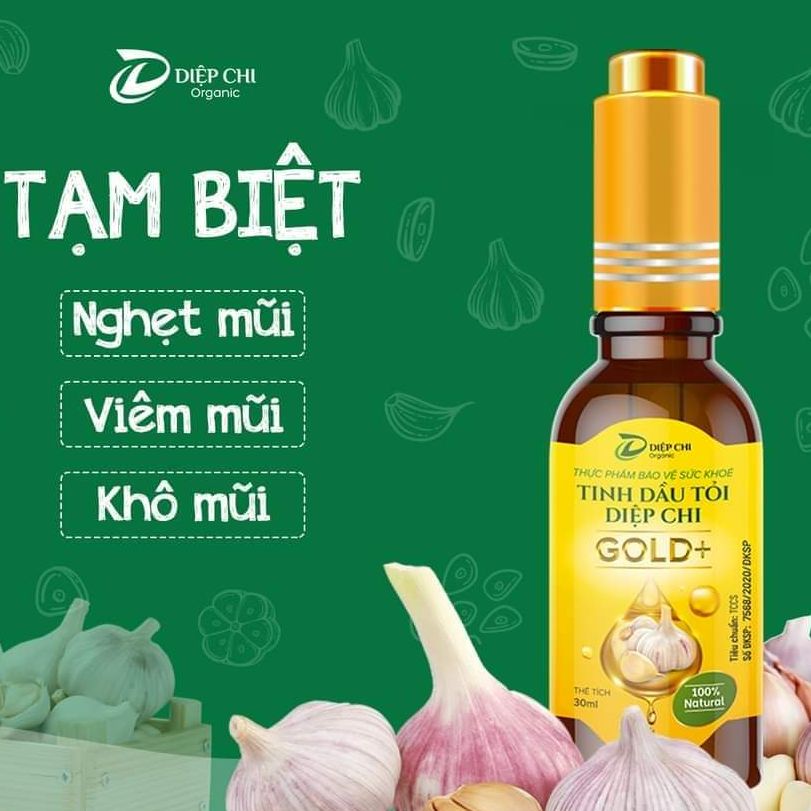 [HCM]Tinh Dầu Tỏi Diệp Chi Gold+