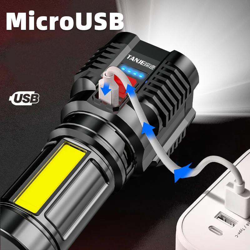 Đèn pin siêu sáng, 3 chế độ, bảo hành 1 đổi 1