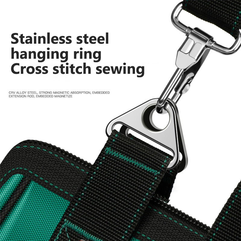 Electrician's tool tool is sturdy and durable, canvas thickened, hand-held multi-function repair special woodworking tool bag