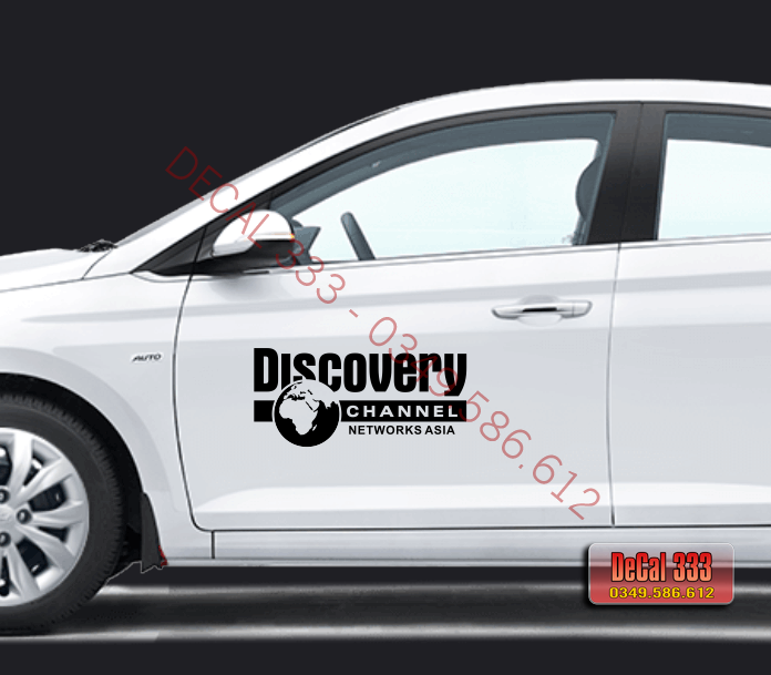 Decal 2 tem dán xe ô tô DISCOVERY 567003