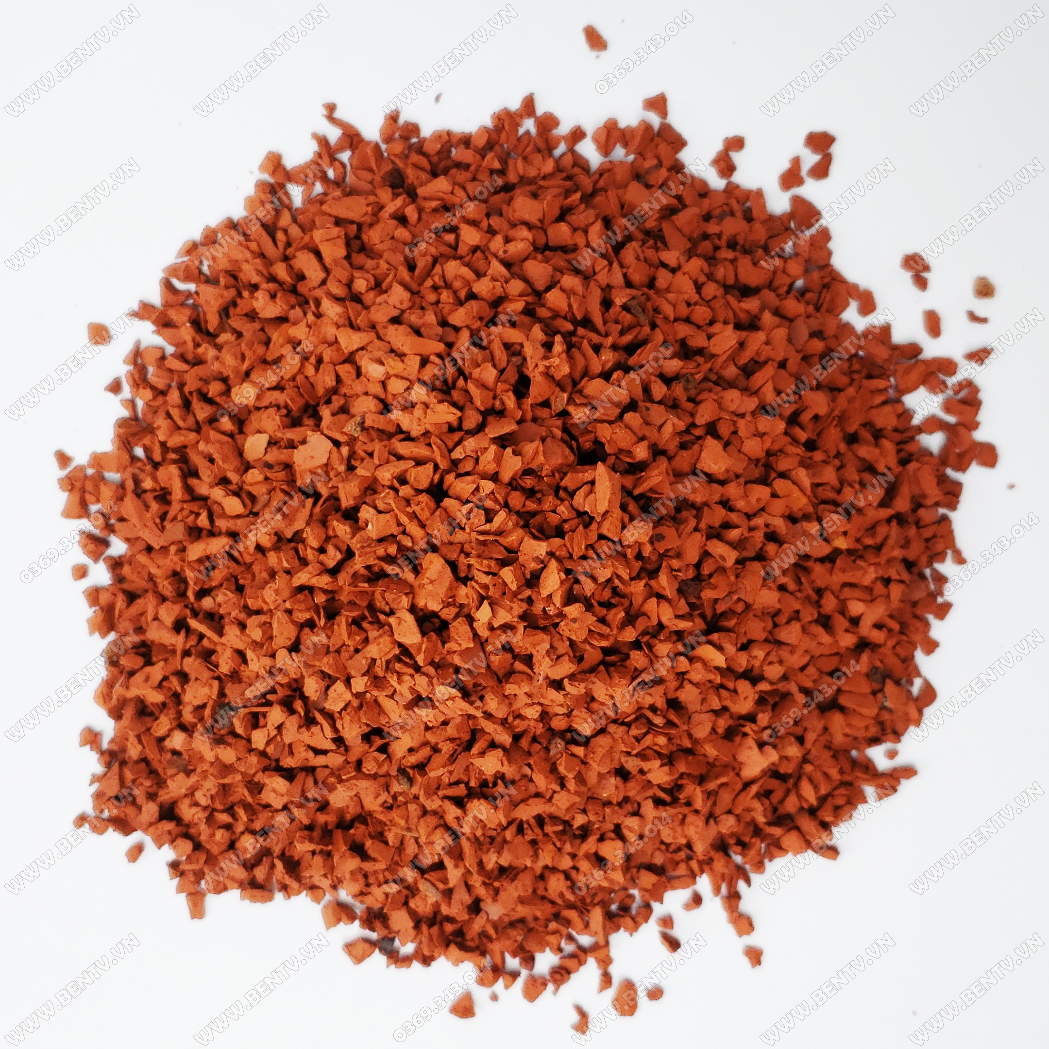 Sạn gốm ceramic - trải nền bể cá lóc thủy sinh