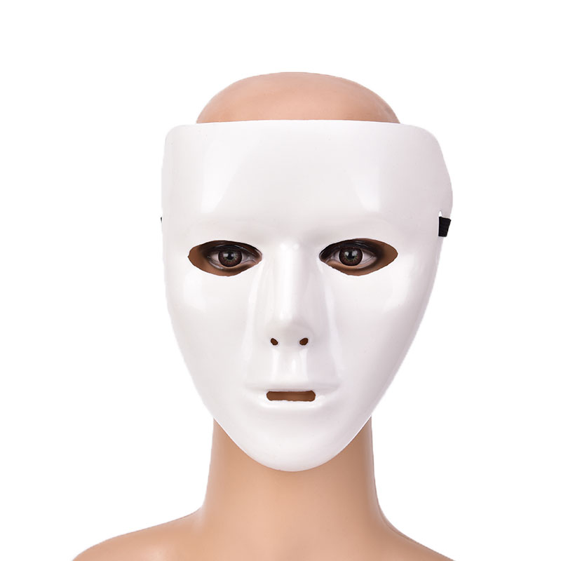 Unisex Plastic Scary Mask Masquerade Party Ghost Theater Prop Dance Fancy Dress. 