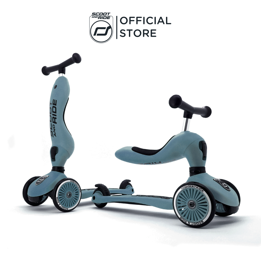 Xe scooter trẻ em Scoot and Ride Highwaykick 1 Steel