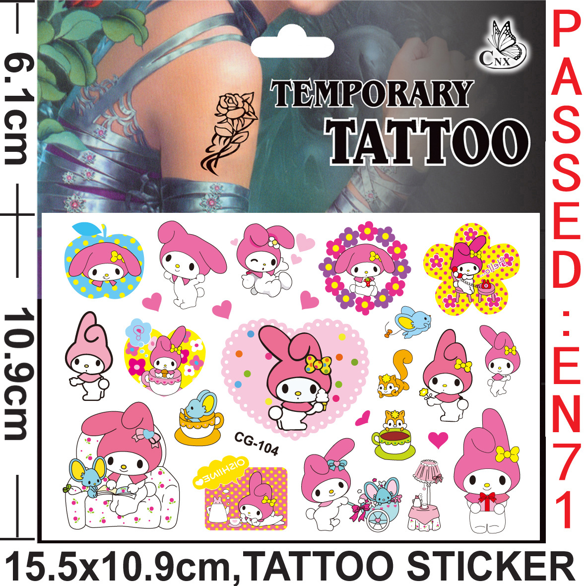 Kuromi 8 Plush - Sanrio  Hello kitty tattoos, Sanrio hello kitty, Hello  kitty pictures