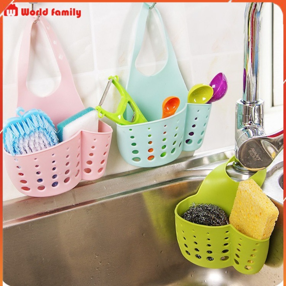 Giỏ đựng đồ rửa chén, giỏ treo đồ nhỏ bồn rửa chén/bát thông minh hiện đại _mqs
