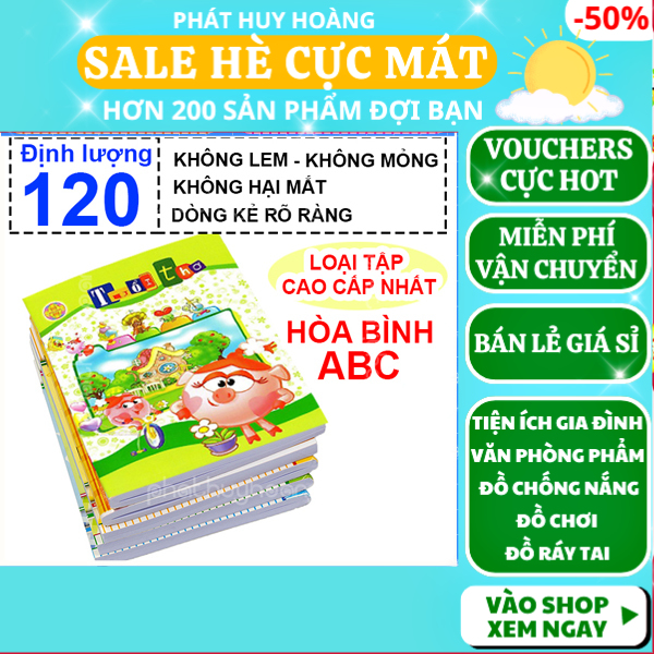 10 cuốn tập học sinh 96 trang TUỔI THƠ định lượng 120 cực dày chuyên rèn chữ đẹp ( CHỌN PHÂN LOẠI ), vở học sinh, tập 4 ô ly combo 10 cuốn, tập 5 ô ly 100 trang ,đồ dùng học tập, Phát Huy Hoàng
