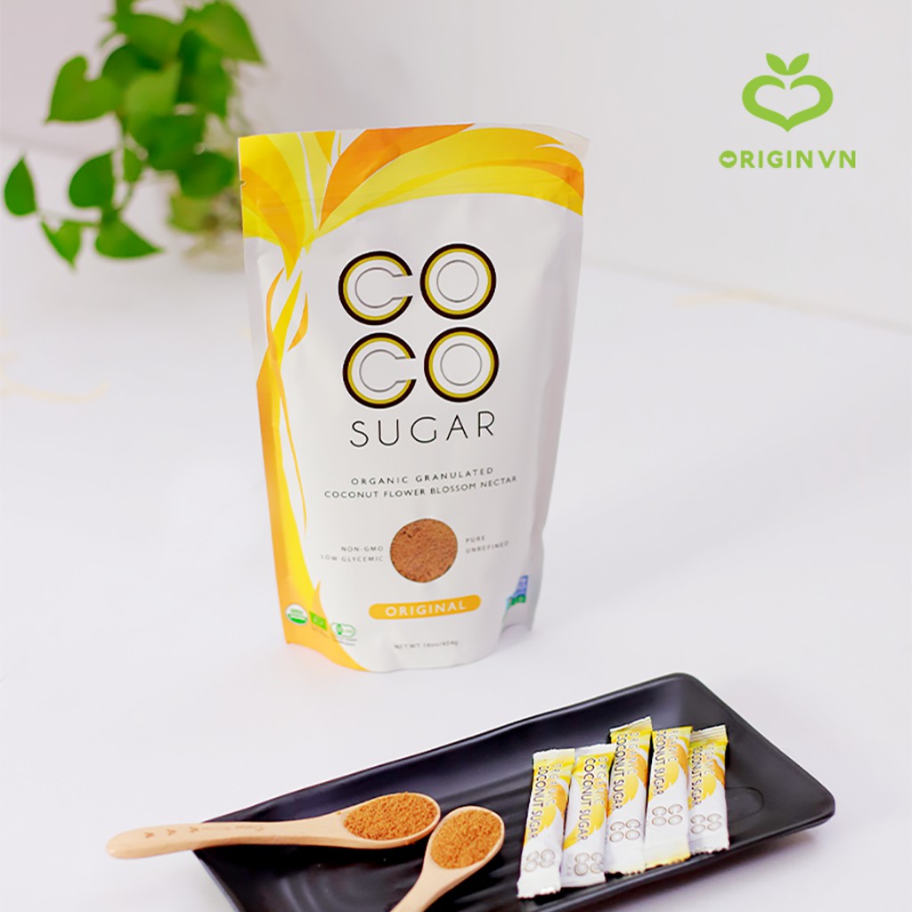 Đường mật hoa dừa hữu cơ PT COCO SUGAR 454g