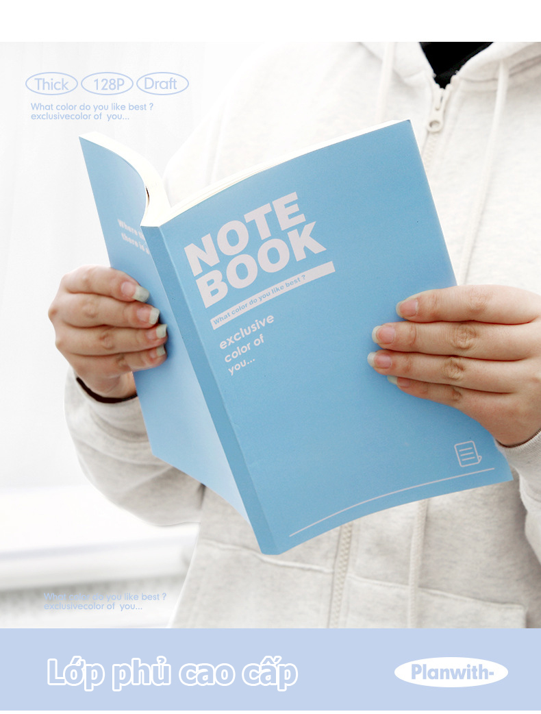 Cuốn sách dày Notebook, Cao -Value Student Sao notebook, Sách trống