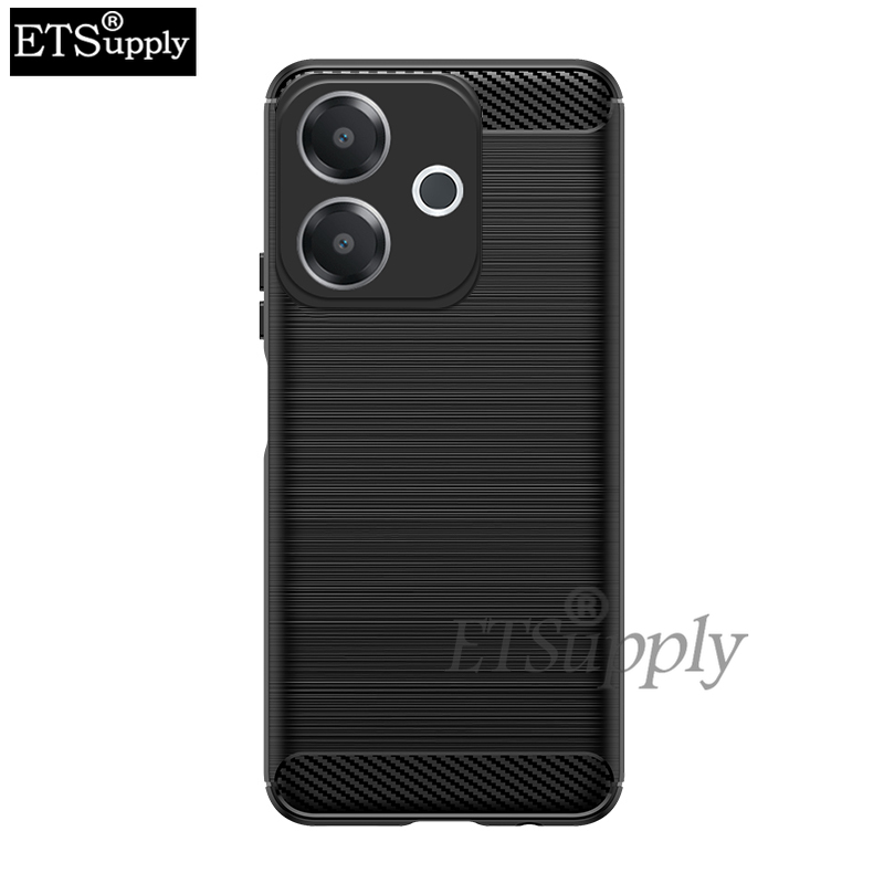 For OPPO A5 Pro Case Carbon Fiber Soft TPU Silicone Anti-fingerprint Shockproof Business Protection For OPPO A5 Pro.