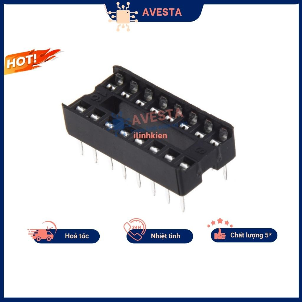 Đế Ic DIP-16 16 chân chất lượng cao avesta