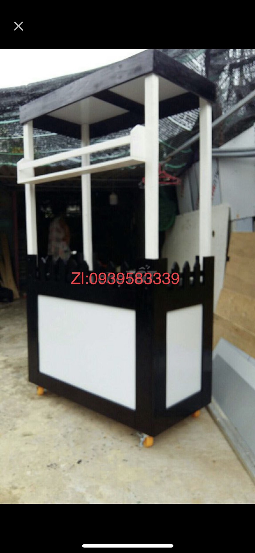 Xe Tủ CaFe Trà Sữa