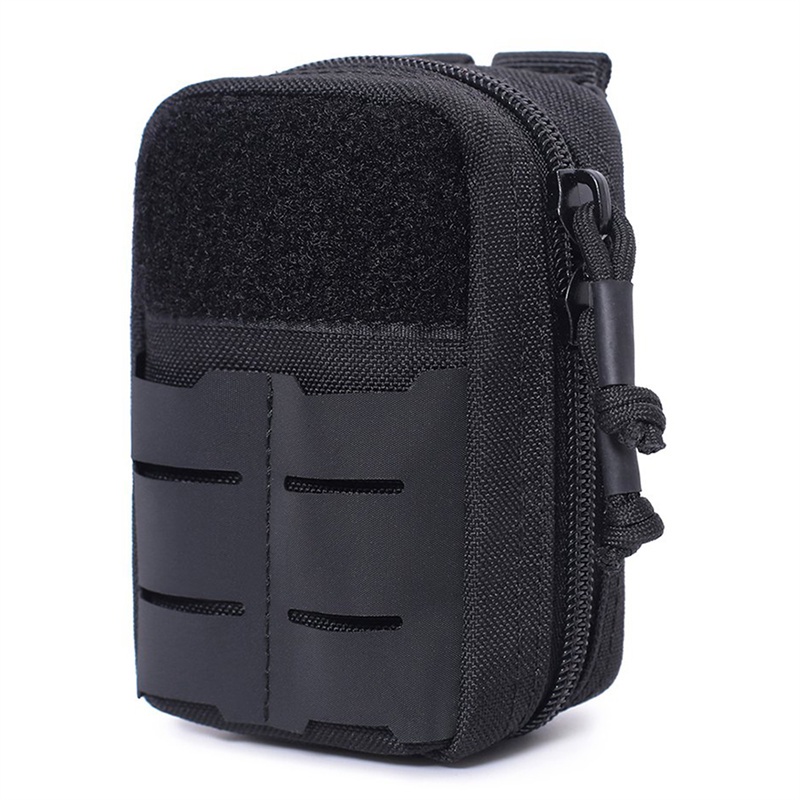 LUC Convenient and Practical Medical Bag Mini Small Waist Bag MOLLE System Storage Bag Suitable for Hiking Survival Tools EDC Bag