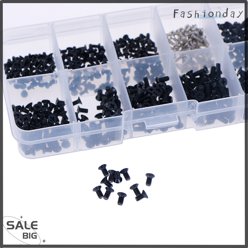 FD Legend Flash Sale 500pcs laptop computer screws set universal screw m2 m2.3 m3