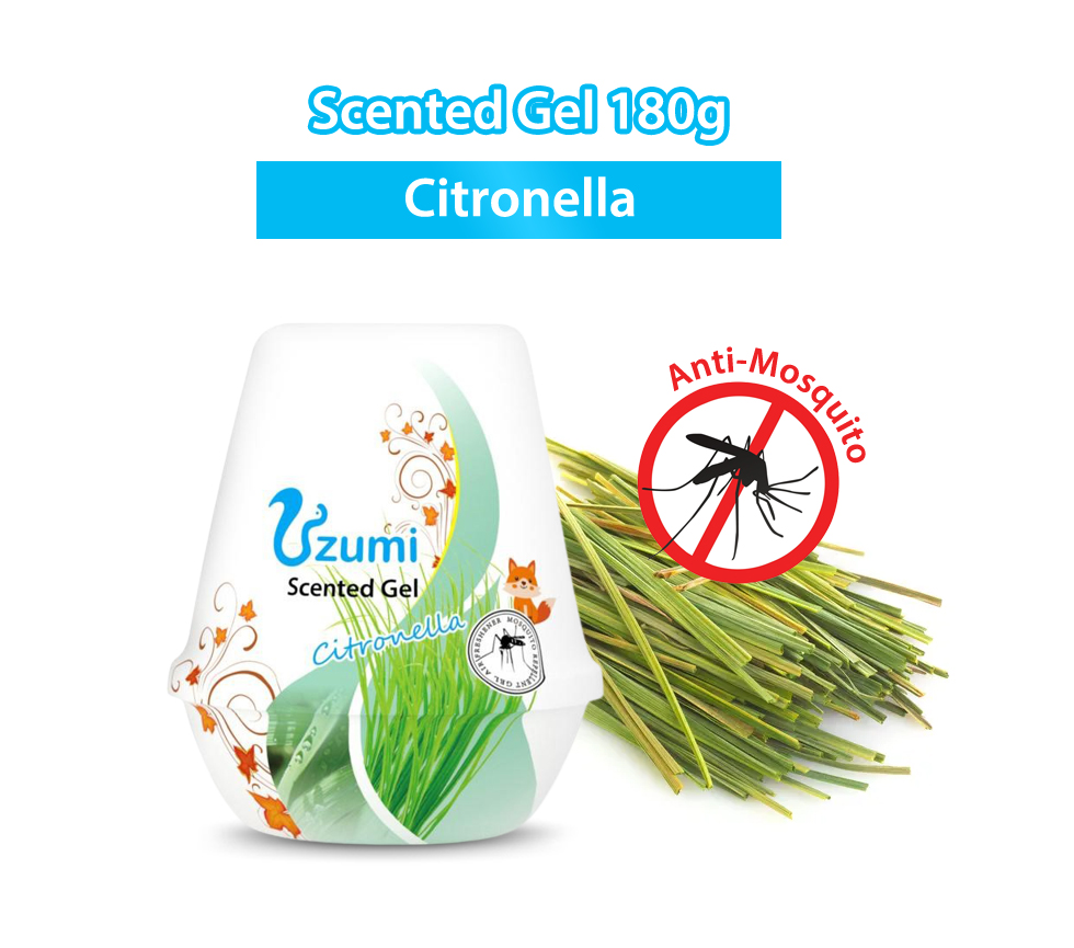 Uzumi Scented Gel Air Freshener 180g Toilet Air Freshener Air Refresher