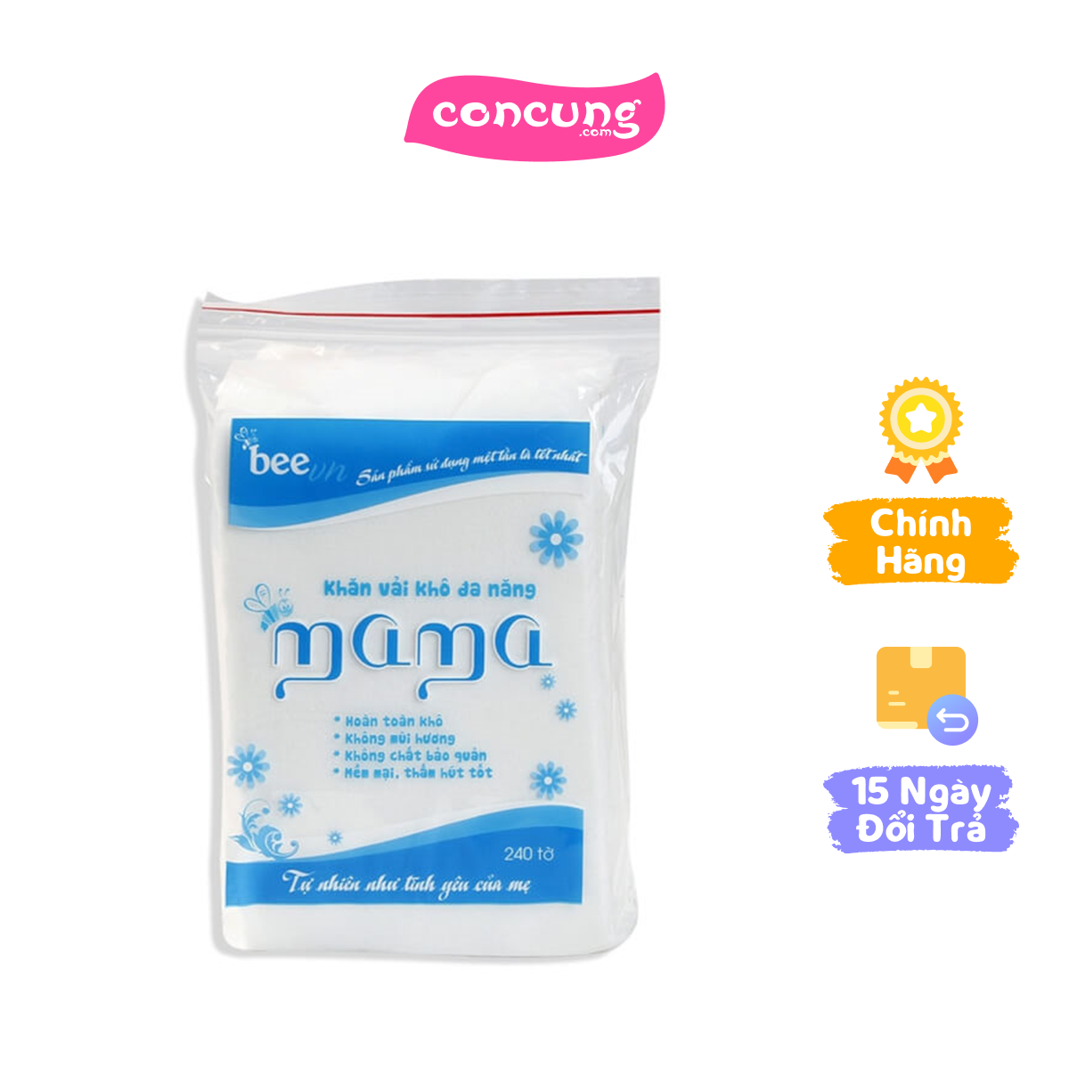 Khăn vải khô đa năng Mama