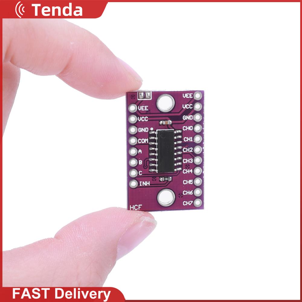 74HC4051 Single 8-Channel Analog Multiplexer Demultiplexer Module ...