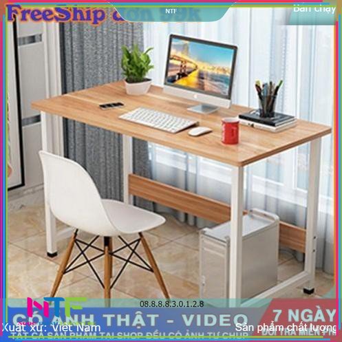 Bàn làm việc cho không gian nhỏ, kích thước 40x80x75 dể dàng tháo lắp, di chuyển