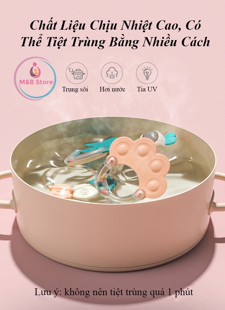 Set 10 Món Đồ Chơi Lục Lạc Gặm Nướu - KUB