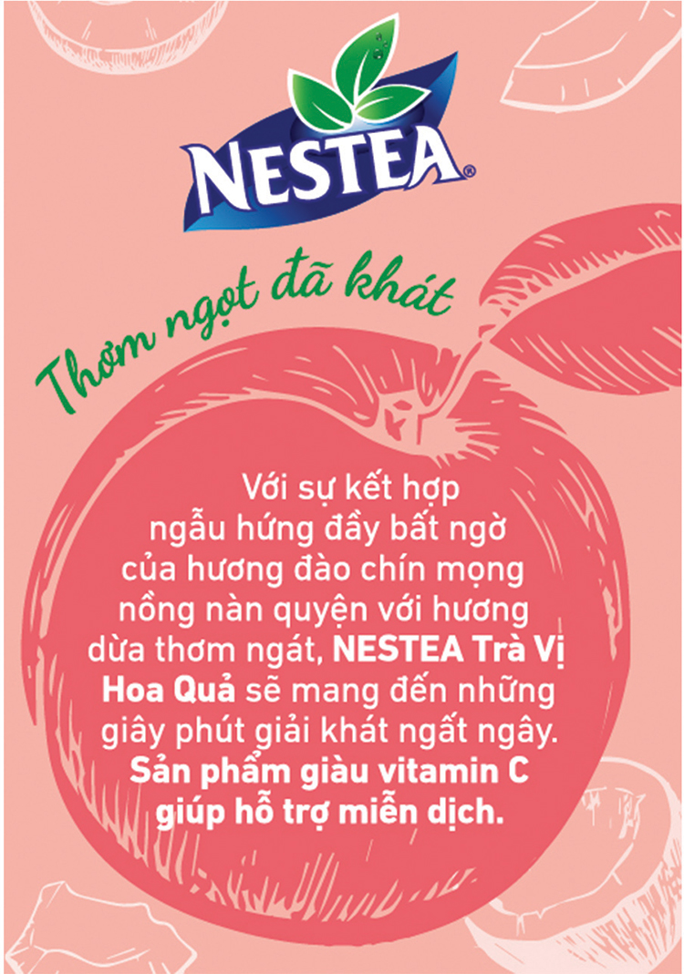 [MUA 1 TẶNG 1] [Date T10/2024]Trà Nestea Hoa Quả Hộp 144G
