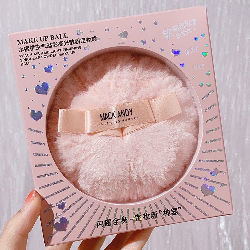 [Cam kết chính hãng] Bông phấn bắt sáng nhũ highlight MACK ANDY