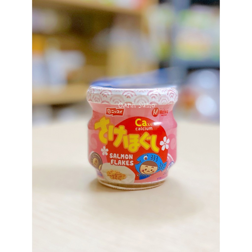 Ruốc cá hồi Meiwa 50gr cho bé