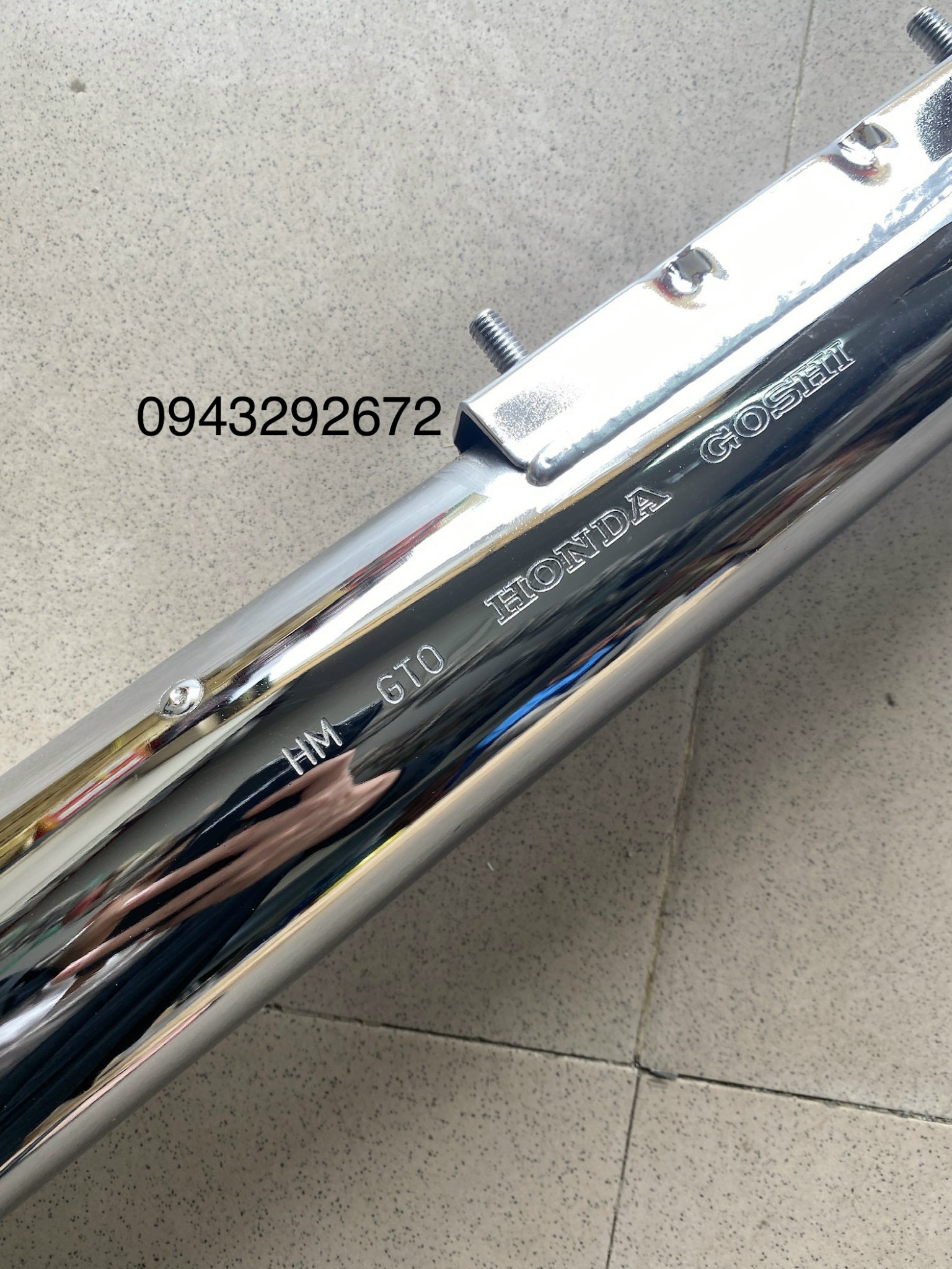 Bô (Ống Xả) 82 Honda Zin ( Tồn Kho )