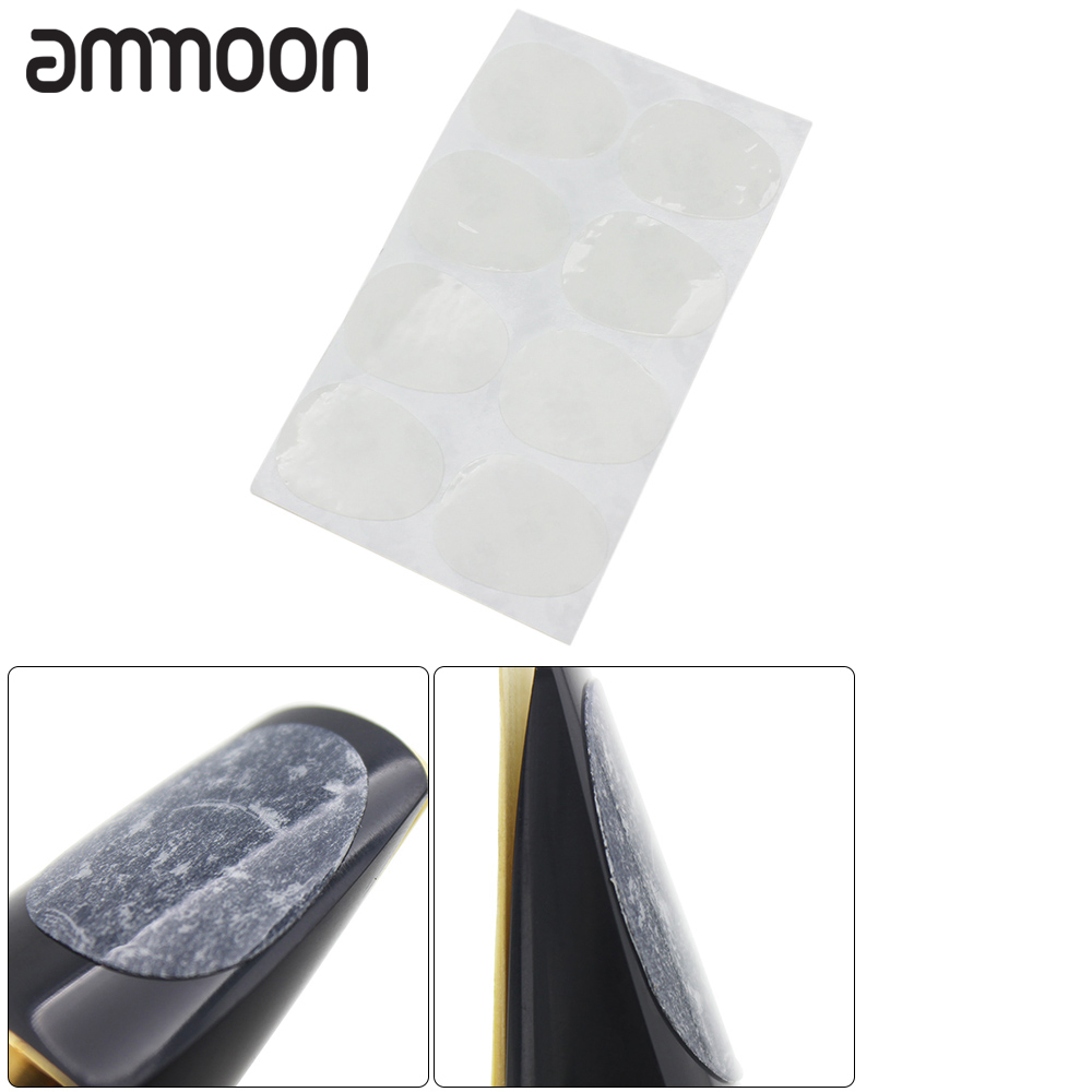 8PCS Alto/Tenor Saxophone Sax Mouthpiece Patches Pads Cushions 0.3mm