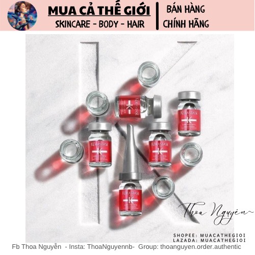 [GIẢM 5% ĐƠN 129K]Serum huyết thanh tóc Kerastase