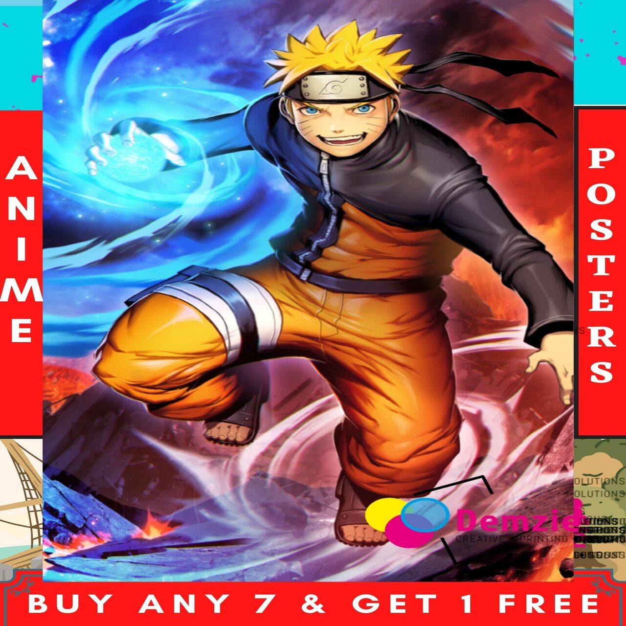 Naruto Uzumaki Poster by Nguyen Hai - Fine Art America