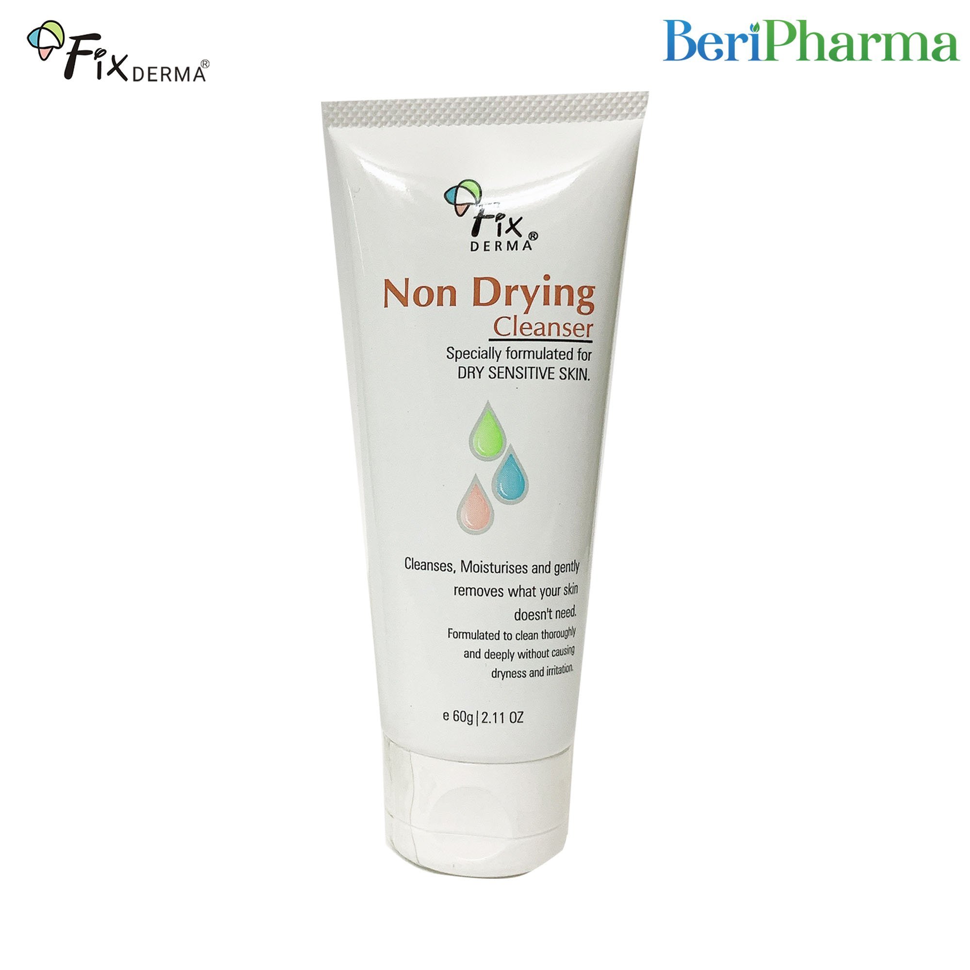 [HCM]Fixderma Sữa Rửa Mặt Non Drying Cleanser 60g