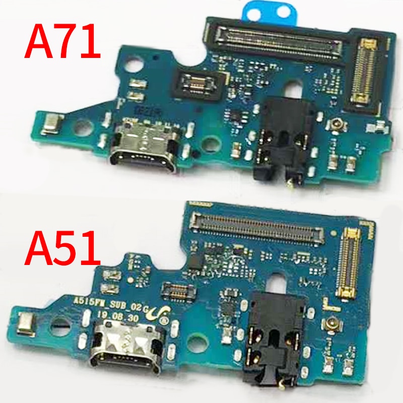 Charging flex for suitable for samsung galaxy a51 a515 a515f a71 a715 a715f dock connector usb charger port dock