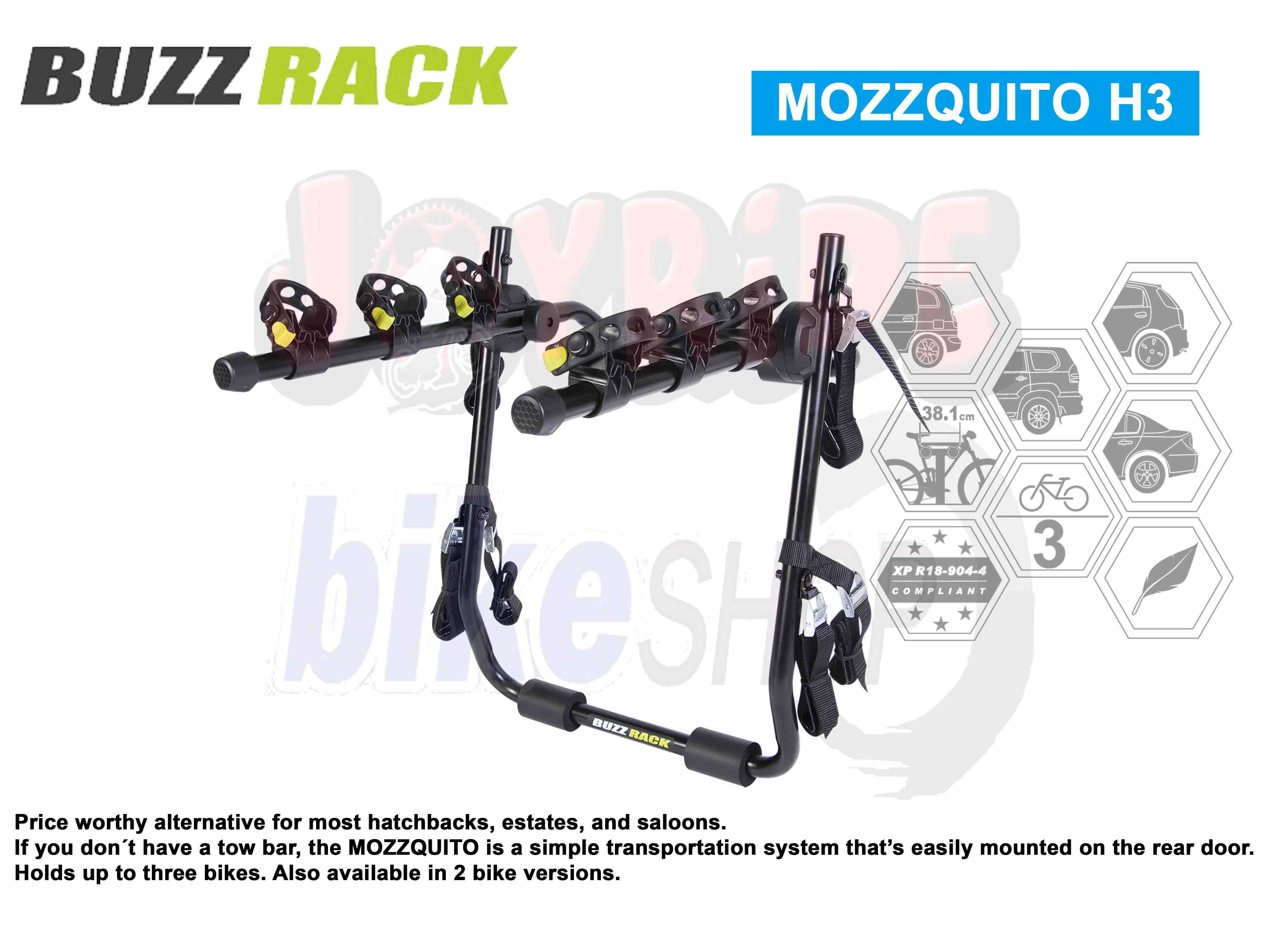 mozzquito buzzrack